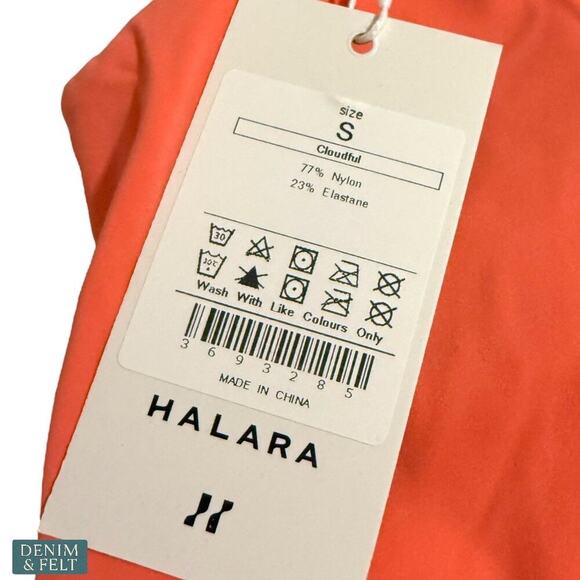 Halara SoftlyZero™ Plush Double Straps Active Dress Coral Pink Size Small NWT - Picture 15 of 15
